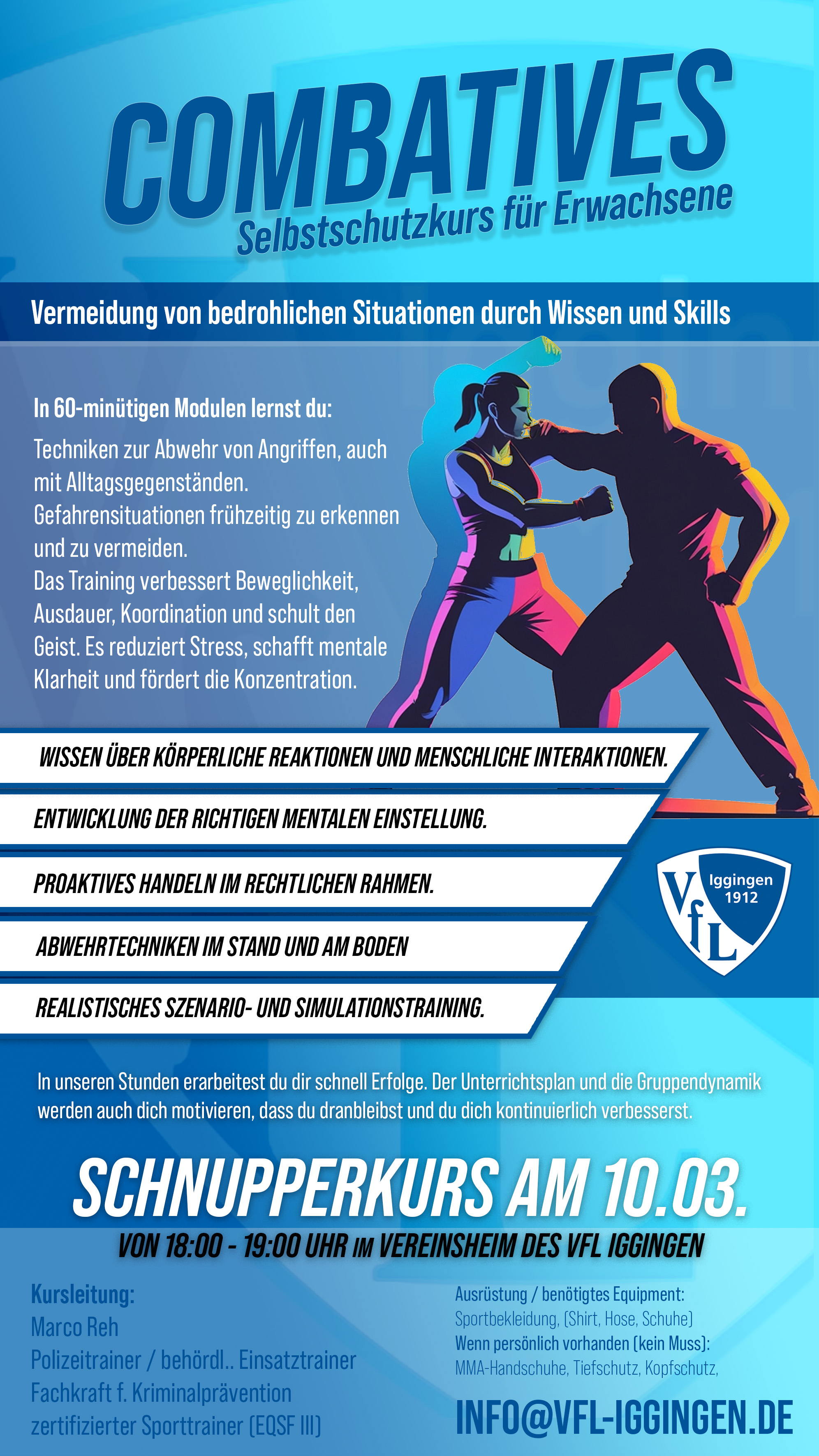 Combatives – Selbstschutzkurs